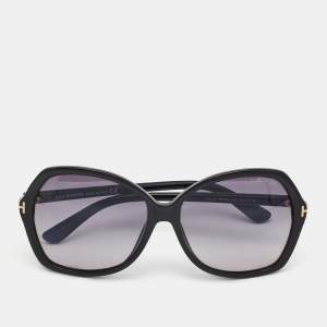 Tom Ford Black TF328 Carola Oversized Sunglasses