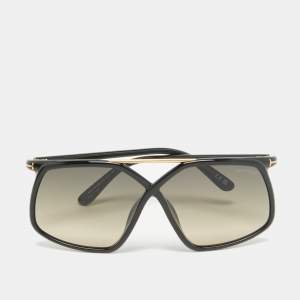 Tom Ford Black Gradient TF1038 Oversized Sunglasses