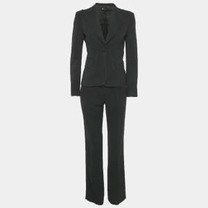 مملوكة مسبقًا Tom Ford Black Crepe Blazer & Pants S
