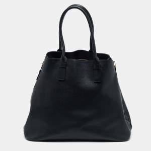 Tom Ford Black Leather Jennifer Tote
