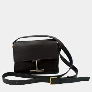 Tom Ford Tara Mini Black Leather Crossbody Bag
