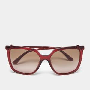Tory Burch Red/Brown Gradient TY7146 Square Sunglasses
