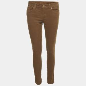 Tory Burch Brown Corduroy Skinny Ivy Pants M