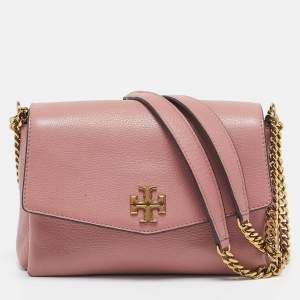 Tory Burch Pink Leather Kira Shoulder Bag