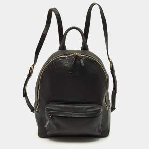 مملوكة مسبقًا Tory Burch Thea Black Leather Backpack