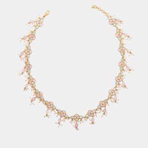Aulerth x Tribe Amrapali Pastel blooms fine necklace C1-22