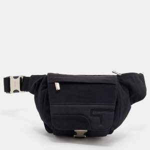 TUMI Black Canvas Belt Bag