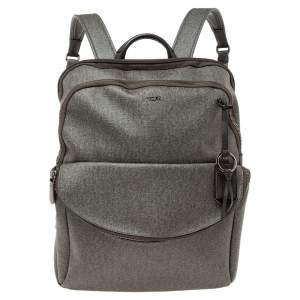 TUMI Grey Coated Canvas Stanton Hettie Backpack