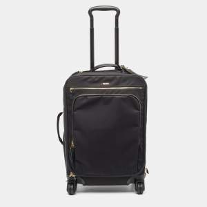 TUMI Black Nylon Super Leger International Carry On Luggage