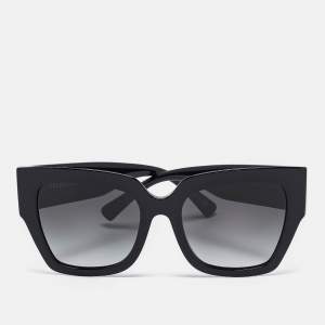 Valentino Black Gradient VA 4082 Vlogo Square Sunglasses