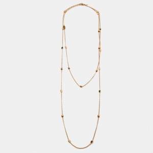 Valentino Rockstud Gold Tone Long Necklace