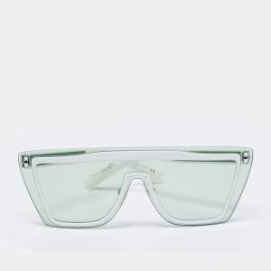 نظارة شمسية VA 2026 شيلد أبيض/أخضر