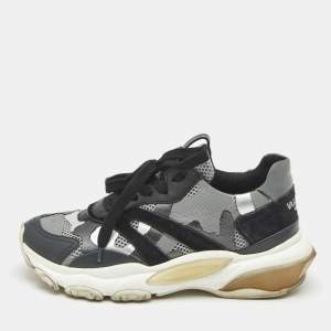 مملوكة مسبق ًا Valentino Bounce Size 35.5 Multicolor Leather and Suede Low Top Sneakers