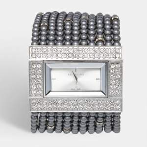 Valentino Silver Stainless Steel 52376 Women's Wristwatch 45 mm