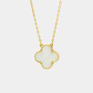Van Cleef & Arpels 18K Yellow Gold Vintage Alhambra Pendant Necklace