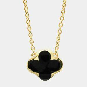 Pre Owned قلادة فان كليف آند أربلز دلاية "بيور ألهامبرا" ذهب أصفر عيار 18 قيراط