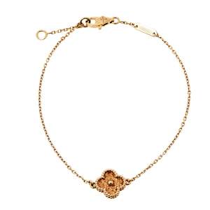 مملوكة مسبقًا Van Cleef & Arpels Sweet Alhambra 18K Rose Gold Bracelet
