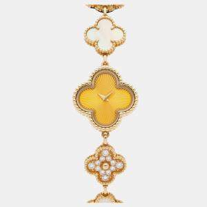 Pre-Owned Van Cleef & Arpels Sweet Alhambra Watch VCARO8WW00