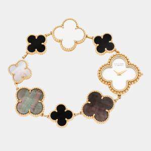 مملوكة مسبقًا Pre-Owned Van Cleef & Arpels Vintage Alhambra Watch ARO40P00