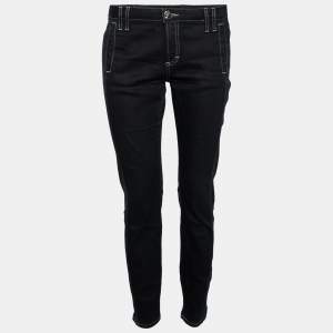 Versace Collection Black Denim Straight Fit Jeans M