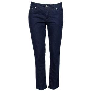 Versace VJC Navy Blue Denim Tapered Leg Jeans M