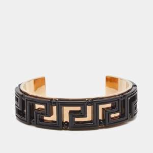 Versace Greca Two Tone Bracelet