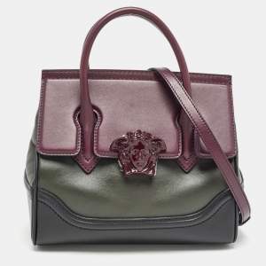 Versace Tricolor Leather Palazzo Empire Tote