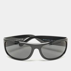 Pre Owned Versace Black  MOD. 4276 Medusa Oval Sunglasses