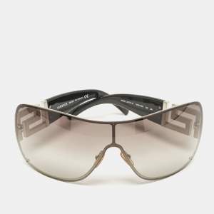 Versace Black Gradient MOD. 2072-B Crystals Shield Sunglasses