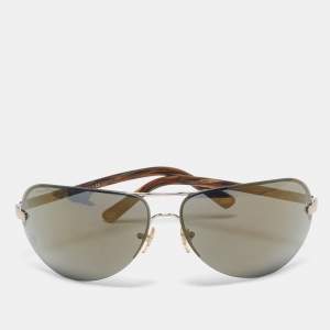 Versace Black MOD. 2117 Aviator Sunglasses