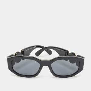 Versace Black Medusa Biggie MOD.4361 Rectangle Sunglasses 
