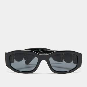 Versace Black MOD 4361 Medusa Square Sunglasses
