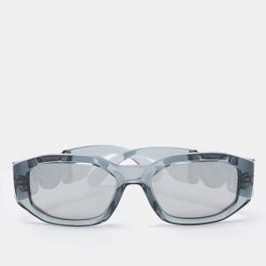 Versace Clear Grey / Grey 4361 Rectangle Sunglasses