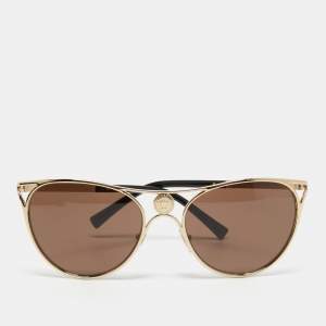 Versace Gold/Black Mod.2237 Aviator Gradient Sunglasses