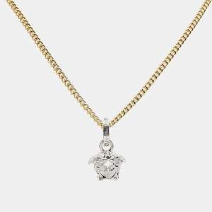 Versace Medusa Two Tone Necklace