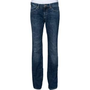 Versace VJC Navy Blue Denim Washed Jeans M