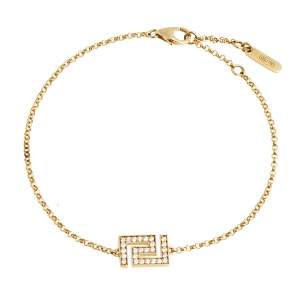 Versace Diamond 18k Yellow Gold Bracelet