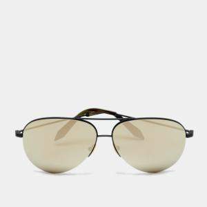 Pre Owned نظارة شمسية فيكتوريا بيكهام أفيَاتُور مرآة سوداء VBS90