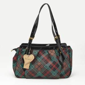 Vivienne Westwood Multicolor Nylon Vegan Logo Tote