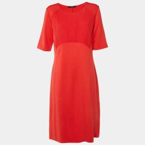 Weekend Max Mara Red Jersey Rienza Midi Dress XXL