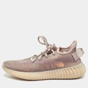 Yeezy x Adidas Brown Mesh Boost 350 V2 Mono Mist Sneakers Size 38