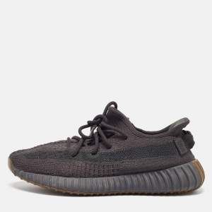 Yeezy x Adidas Black Knit Fabric Boost 350 V2 Cinder Sneakers Size 40 2/3