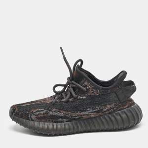 Yeezy x Adidas Multicolor Knit Fabric Boost 350 V2 Mx Sneakers Size 38 2/3