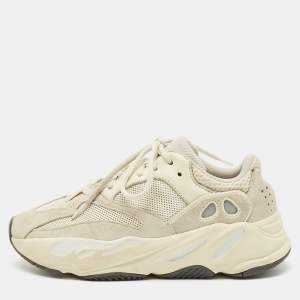 Yeezy x Adidas Cream Suede and Mesh Boost 700 Analog Sneakers Size 38 2/3