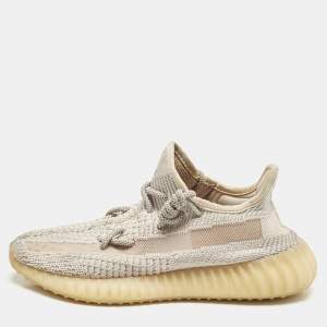 Yeezy x Adidas Pink Knit Fabric Boost 350 V2 Synth Non Reflective Sneakers Size 39 1/3