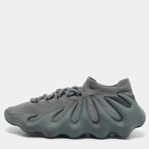 Yeezy x Adidas Grey Knit Fabric 450 Sneakers Size 40