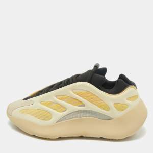 Yeezy x Adidas Yellow Knit Fabric 700 V3 Safflower Sneakers Size 36 2/3