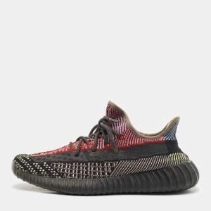 Yeezy x Adidas Multicolor Knit Fabric Boost 350 V2 Yecheil (Non-Reflective) Sneakers Size 42 2/3