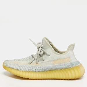 مملوكة مسبقًا Yeezy x Adidas Boost 350 V2 Size 38 Blue Knit Fabric  Cloud White (Non-Reflective) Low Top Sneakers