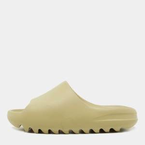 Yeezy x Adidas Green Rubber Resin Slides Size 37
